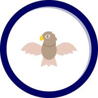 icono de vector de águila