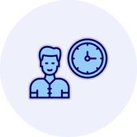 Work Time Vector Icon