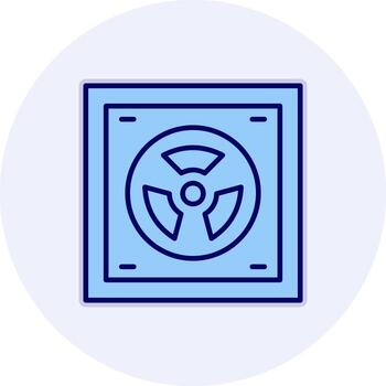Radioactive Vector Icon