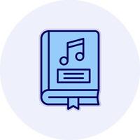 Music Book Vector Icon