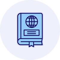 Geography Book Vector Icon