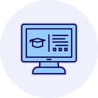 Online Education Vector Icon