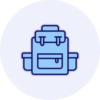 Backpack Vector Icon