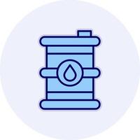 Oil Barrel Vector Icon