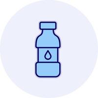 icono de vector de botella de agua