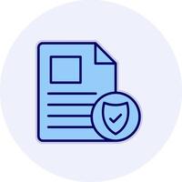 Approved Document Vector Icon