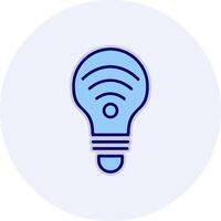 Smart Bulb Vector Icon
