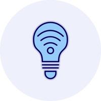 Smart Bulb Vector Icon