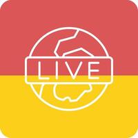 Live Broadcast Vector Icon