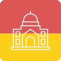 icono de vector de mezquita