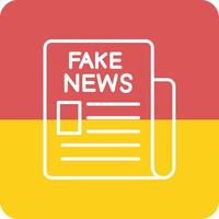 Fake News Vector Icon