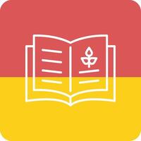 Biology Book Vector Icon