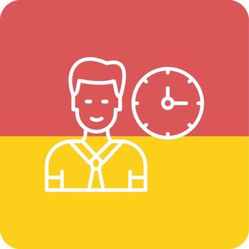 Work Time Vector Icon