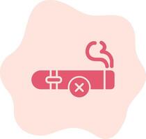 No Cigar Vector Icon