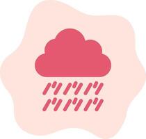 icono de vector de lluvia