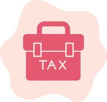 Tax Portfolio Vector Icon