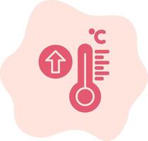 High Temperature Vector Icon