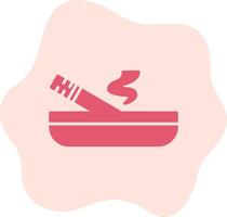 Ashtray Vector Icon