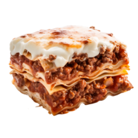 AI generated Clear Lasagna Imagery, High Quality Visuals for Professional Culinary Presentations png