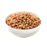 AI generated Fermented Soybeans with No Background, Effortlessly Blending into Various Culinary Contexts png