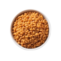 AI generated Transparent Background for Natto, Providing Maximum Design Flexibility png