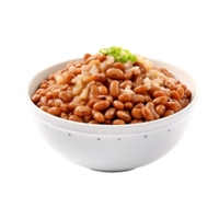 AI generated Clean Natto Cutout, Ensuring a Polished Appearance in Culinary Graphics png