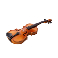 AI generated Clear Violin Imagery, High Quality Visuals for Professional Music Presentations png