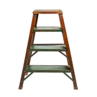 AI generated Isolated Stepladder Tool for Versatile Graphic Applications png