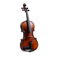 AI generated Clean Violin Cutout, Ensuring a Polished Appearance in Musical Graphics png