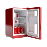 AI generated Refrigerator Clipping Path for Precision in Detailing and Customization png