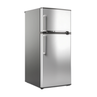 AI generated Isolated Kitchen Refrigerator, Adding Contemporary Style to Your Designs png