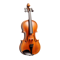 AI generated Violin Extracted on Transparent, Facilitating Easy Graphic Integration png