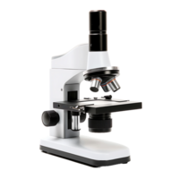 ai gegenereerd microscoop geëxtraheerd Aan transparant, zorgen voor gemakkelijk grafisch integratie png