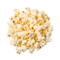 ai généré voir par pop corn fragment, encourageant artistique compositions et unique culinaire graphique png