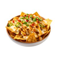 AI generated Isolated Taco Salad Platter, Perfect for Comprehensive Culinary Graphic Solutions png