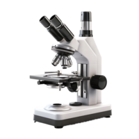 AI generated Clean Microscope Cutout, Ensuring a Polished Appearance in Scientific Graphics png