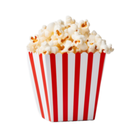 ai gegenereerd transparant popcorn stapel, toevoegen structuur en realisme naar grafisch composities png