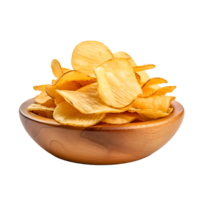 ai generado patata papas fritas claridad separar, asegurando preciso y bien definido culinario visual elementos png