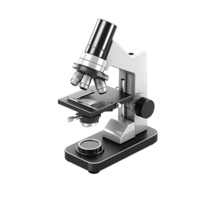 ai generato chiaro microscopio immagini, alto qualità immagini per professionale scientifico presentazioni png