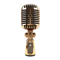 AI generated Transparent Mic Stand, Adding a Sleek Touch to Graphic Compositions png