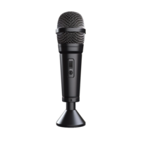 AI generated Transparent Background for Mic, Providing Maximum Design Flexibility png