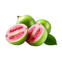 ai genererad transparent guava i png