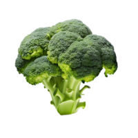 ai generado claro cortar verduras Fresco brócoli png