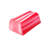 ai generado despejado 3d caramelo png