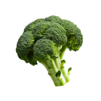 ai generato trasparente fresco broccoli nel png