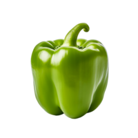 ai généré macro coup de paprika poivre image sur une clair Contexte png