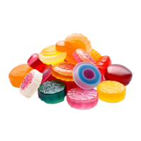 AI generated PNG Image of Isolated 3D Candy