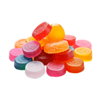 AI generated 3D Candy with No Background Distractions png
