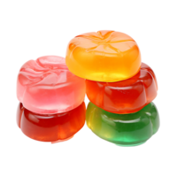 AI generated Isolated 3D Candy in PNG Format