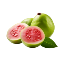 ai genererad guava i transparent formatera png